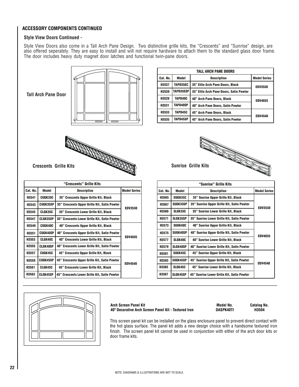Lennox Hearth ELITE EDV3530CNM-B User Manual | Page 22 / 32