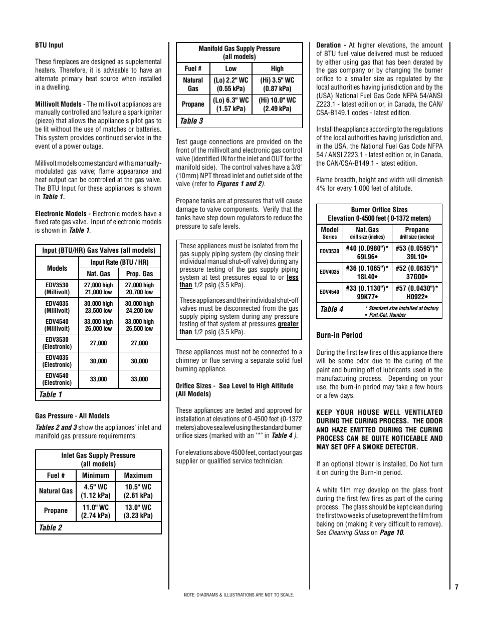 Lennox Hearth ELITE EDV3530CNM-B User Manual | Page 7 / 32