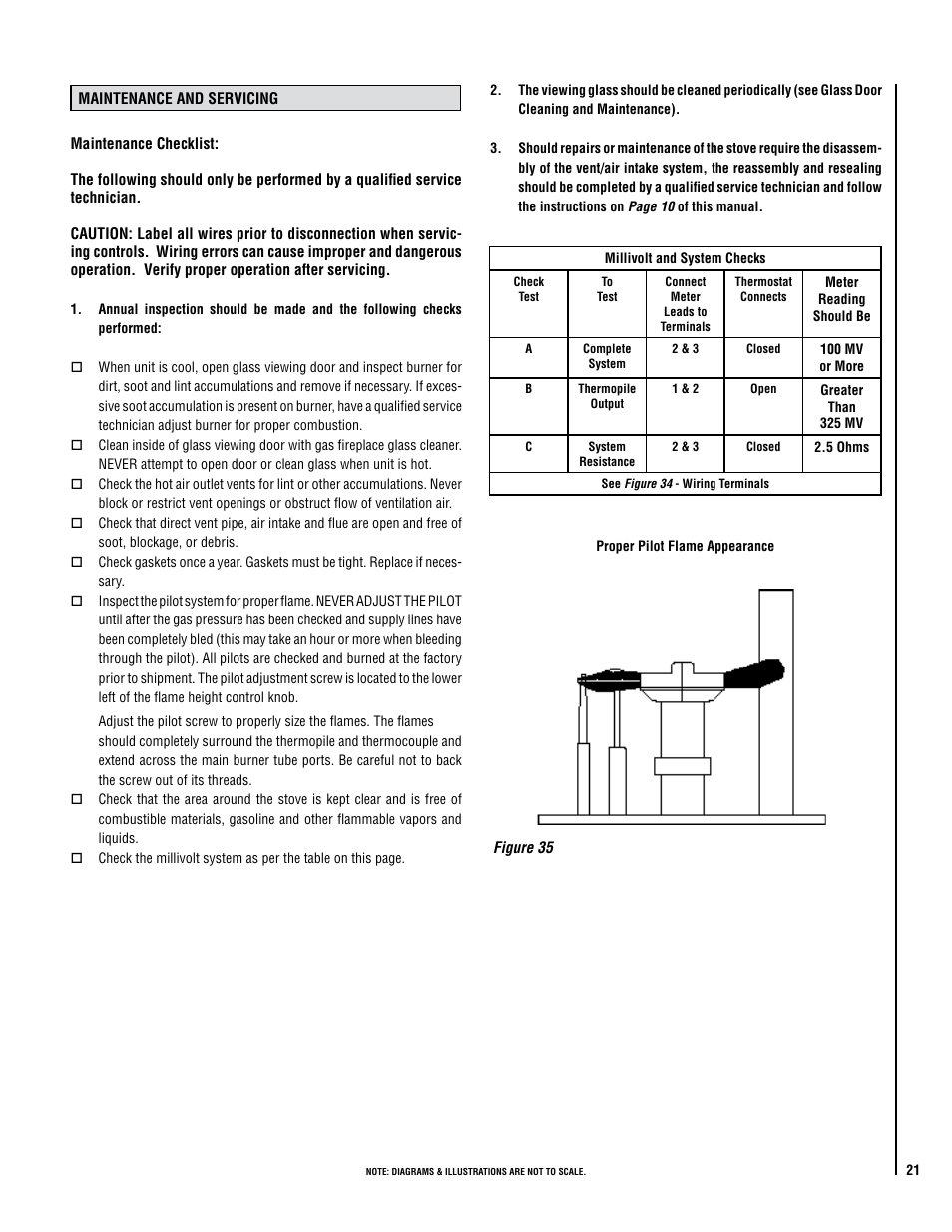 Lennox Hearth VIN User Manual | Page 21 / 28