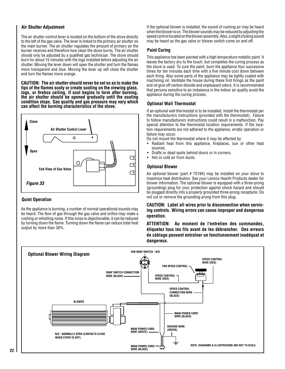 Lennox Hearth ELITE VINT-DVS-U User Manual | Page 22 / 32