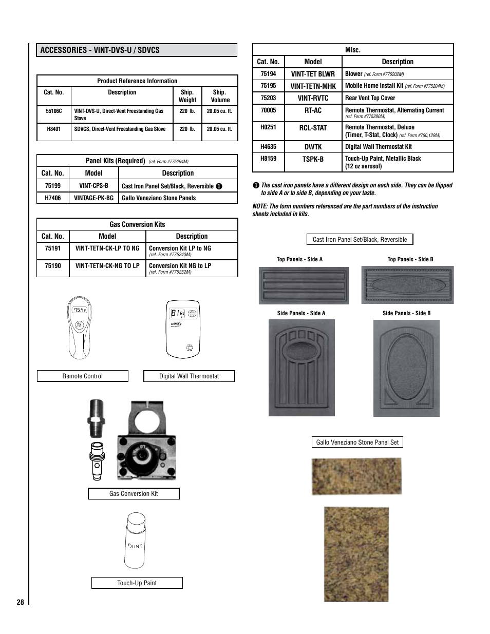 Lennox Hearth ELITE VINT-DVS-U User Manual | Page 28 / 32