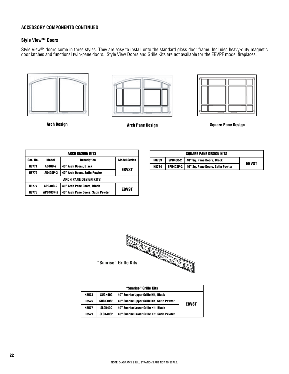 Lennox Hearth EBVSTNM-B User Manual | Page 22 / 32
