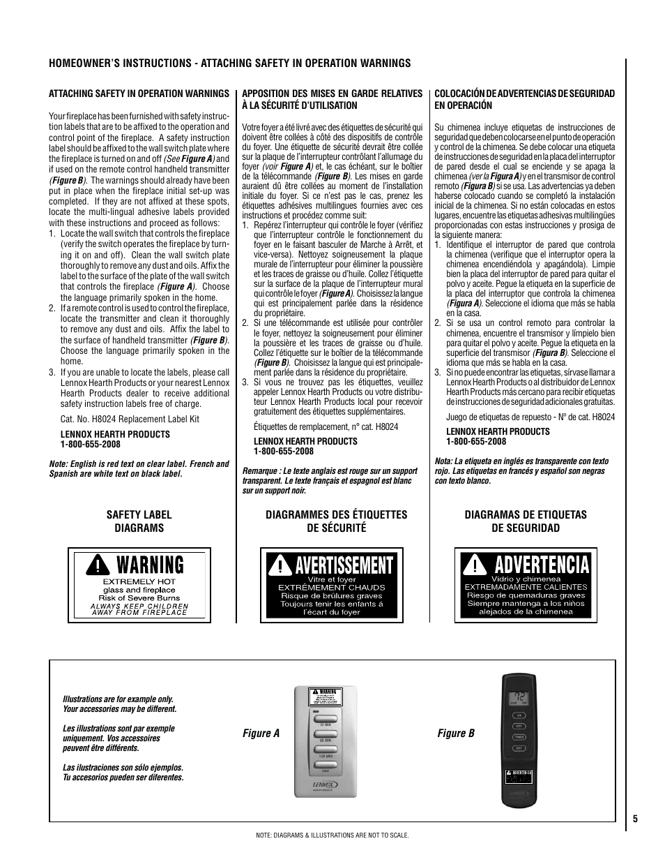 Lennox Hearth EBVSTNM-B User Manual | Page 5 / 32
