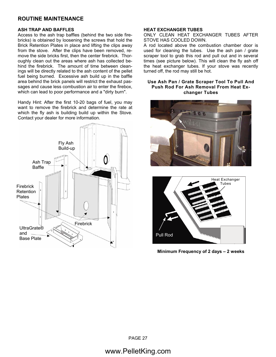Lennox Hearth II-T C FS User Manual | Page 27 / 48