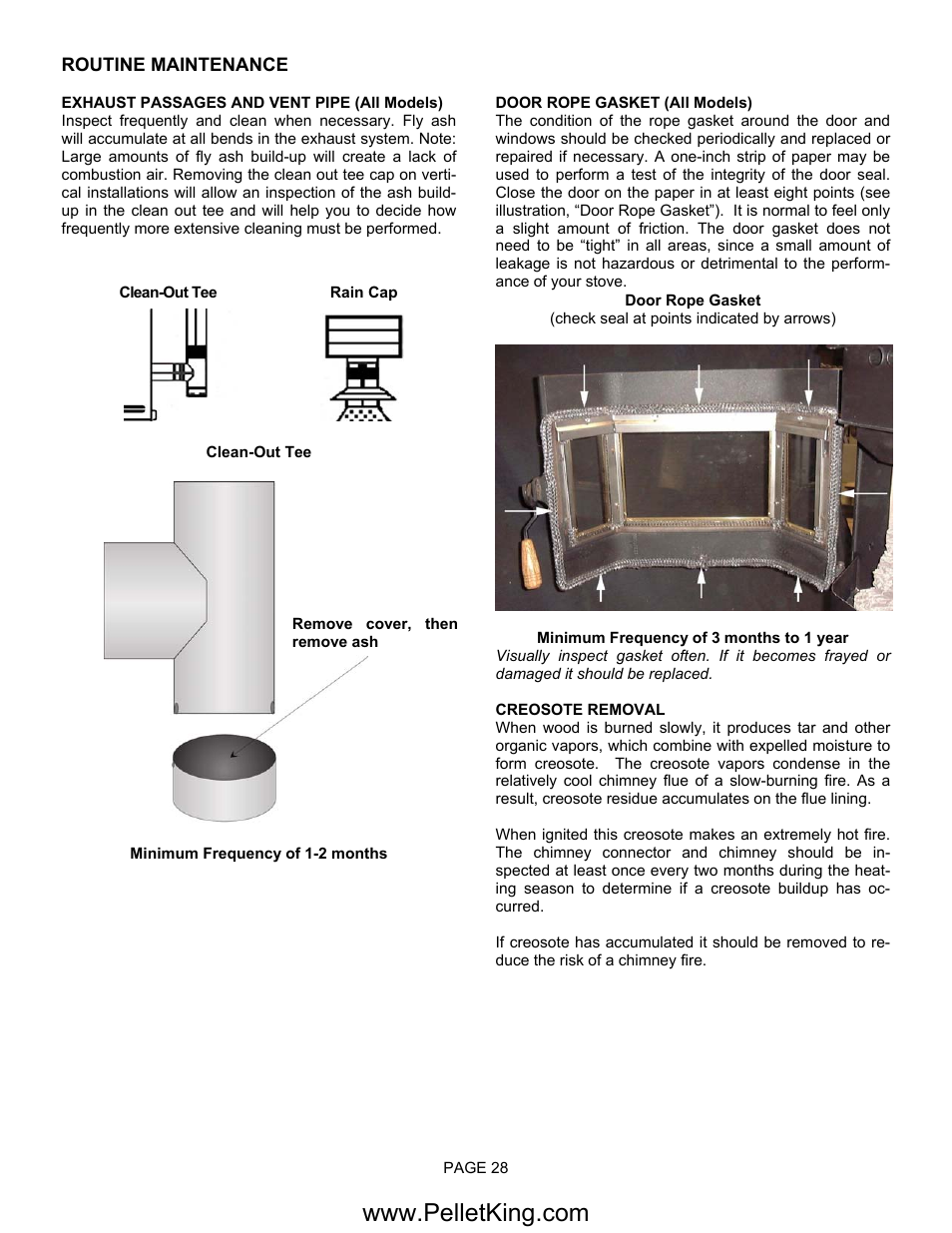 Lennox Hearth II-T C FS User Manual | Page 28 / 48
