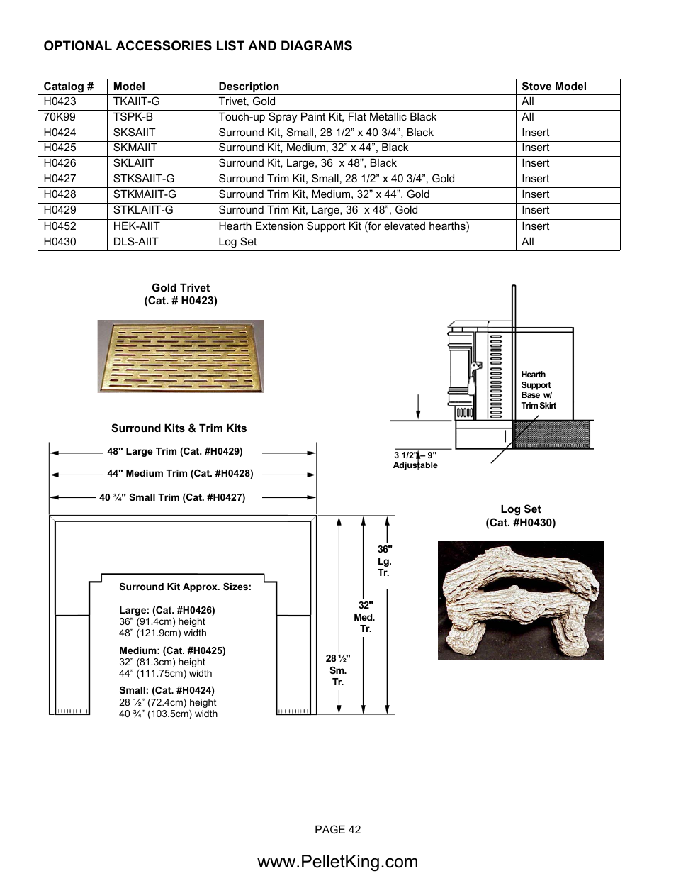 Lennox Hearth II-T C FS User Manual | Page 42 / 48