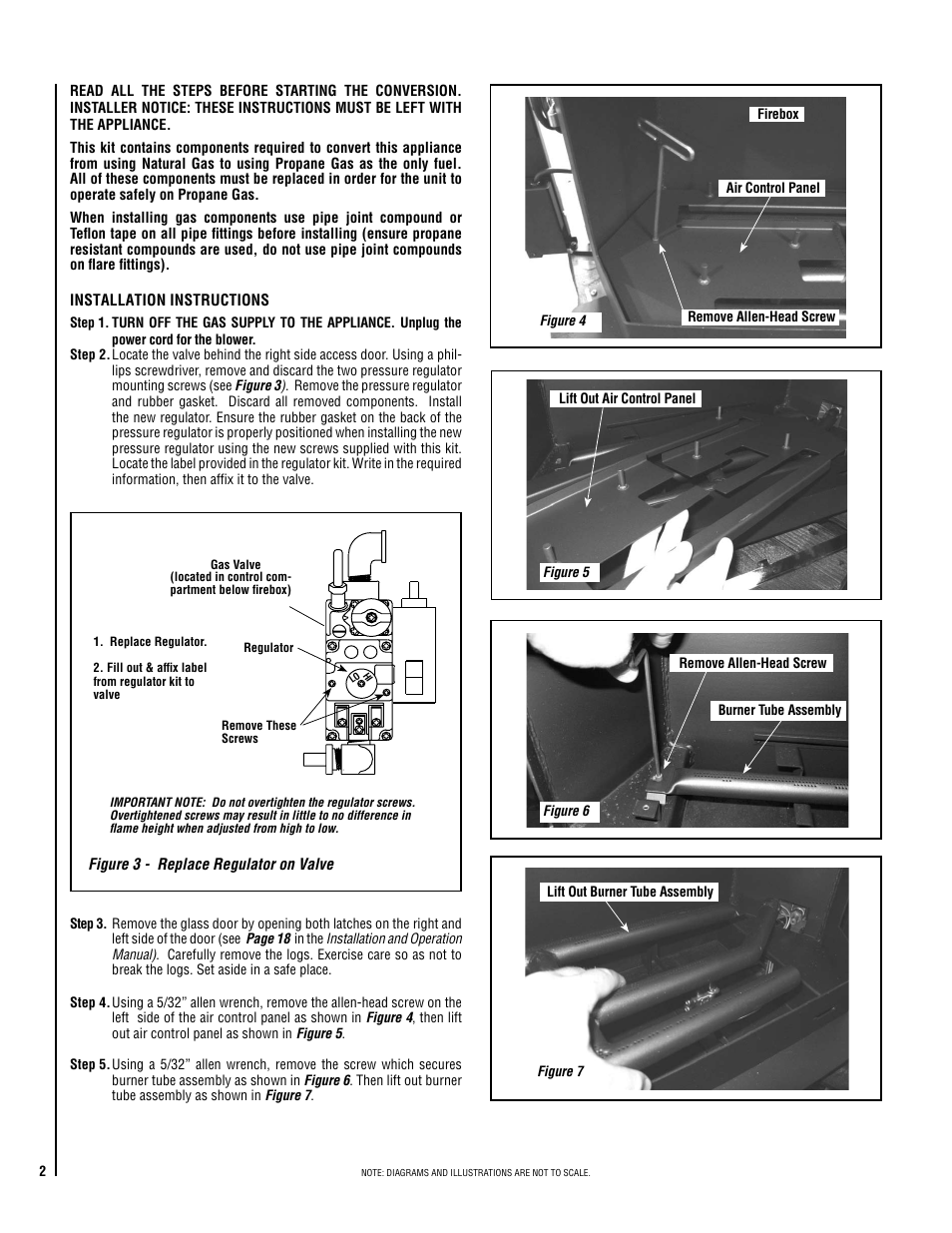 Lennox Hearth FIRESTAR Merit Series User Manual | Page 2 / 4