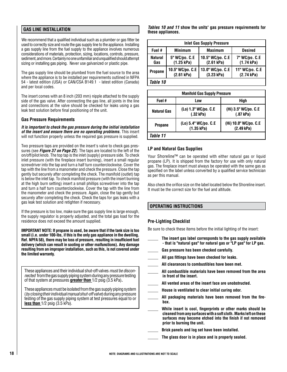 Lennox Hearth Shoreline 33/40 DV INS User Manual | Page 18 / 38