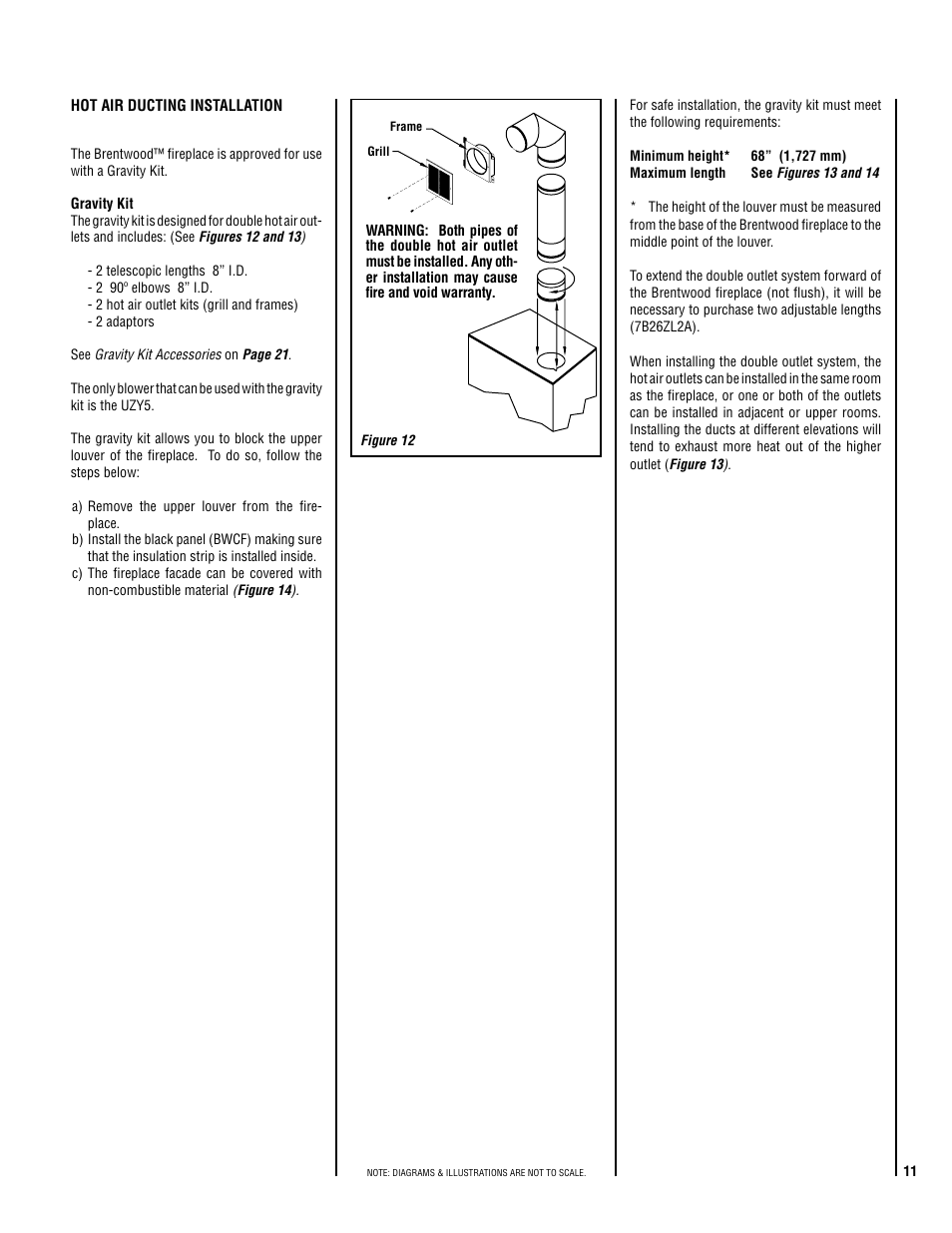 Lennox Hearth Brentwood SP User Manual | Page 11 / 24