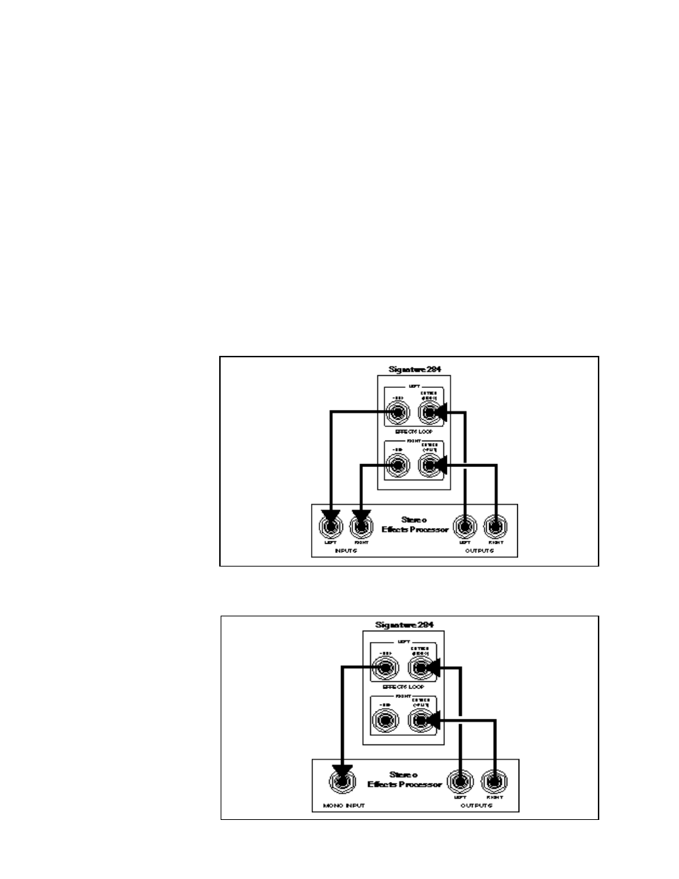Rear panel connections | Lexicon 284 User Manual | Page 12 / 23