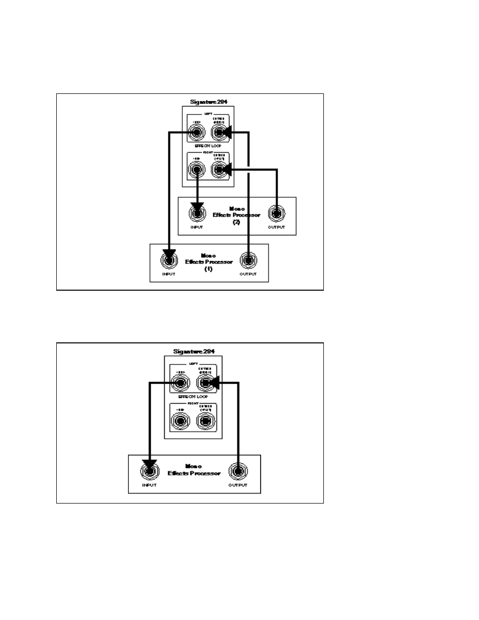 Rear panel connections | Lexicon 284 User Manual | Page 13 / 23