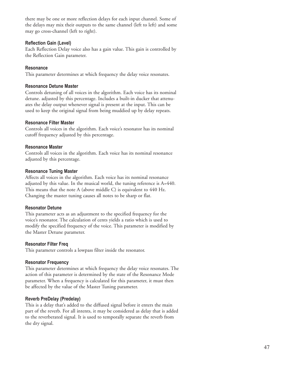 Lexicon PCM96 User Manual | Page 53 / 64
