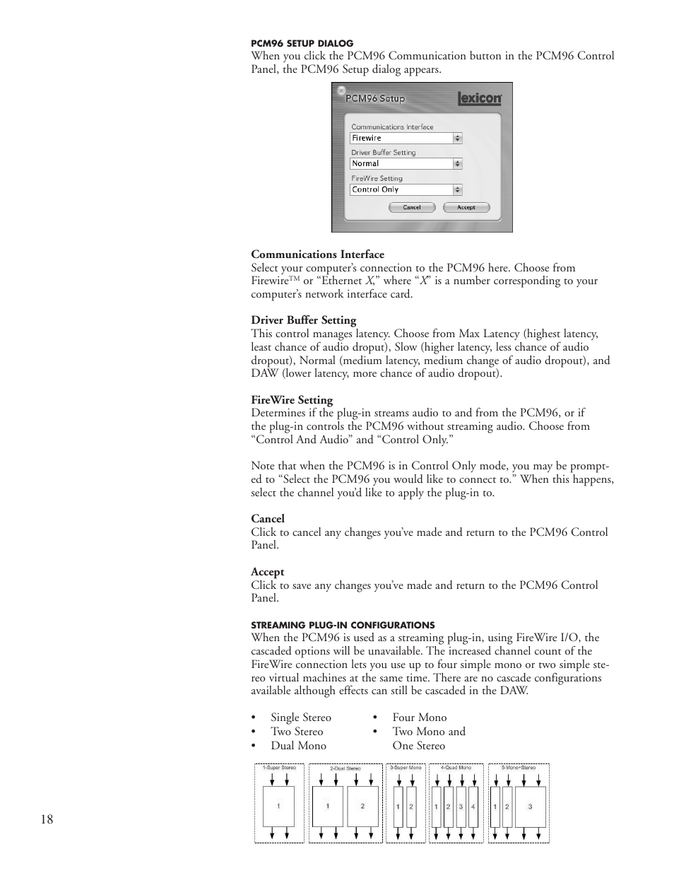Lexicon Reverb/Effects Processor PCM96 User Manual | Page 24 / 68