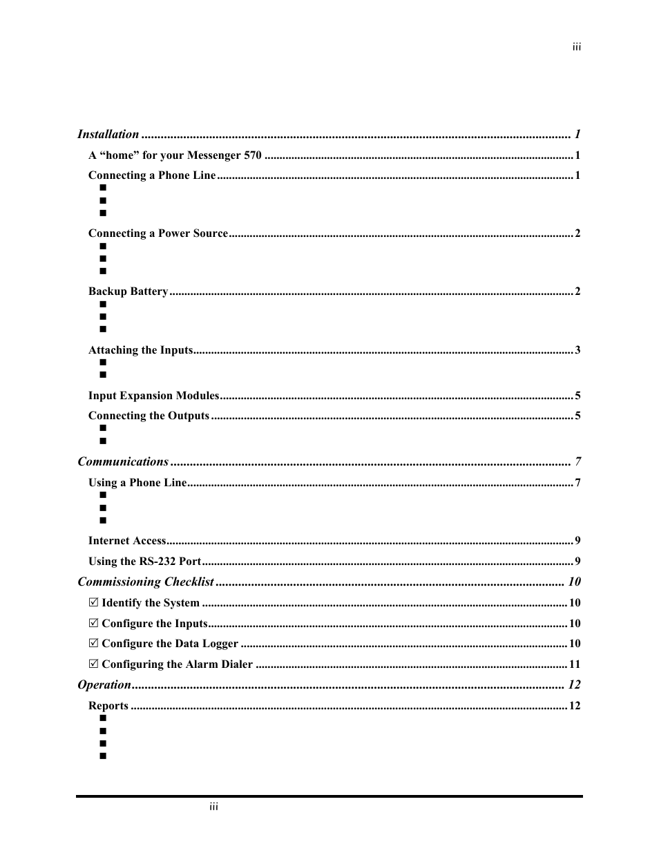 Lexicon 570 User Manual | Page 3 / 70