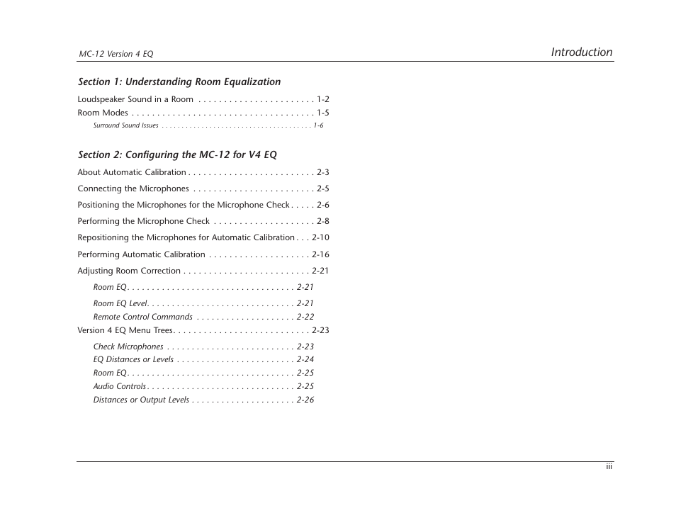 Introduction | Lexicon Controller Version 4 EQ MC-12 User Manual | Page 5 / 42