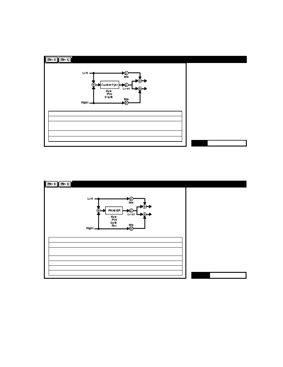 Customvybe phaser | Lexicon MPX G2 User Manual | Page 104 / 173