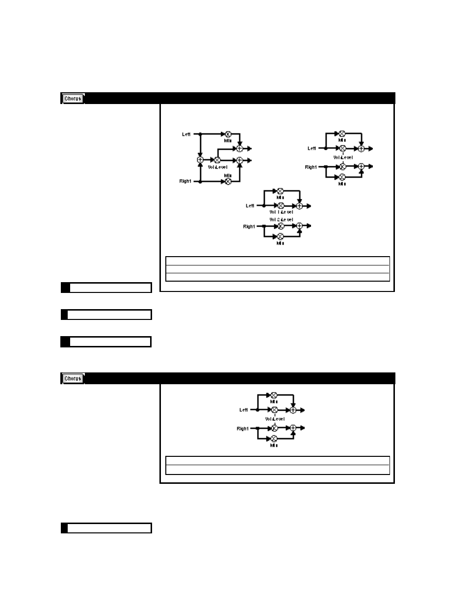 Volume (m), volume (s) and volume (d), Pedalvol and extpedalvol | Lexicon MPX G2 User Manual | Page 119 / 173