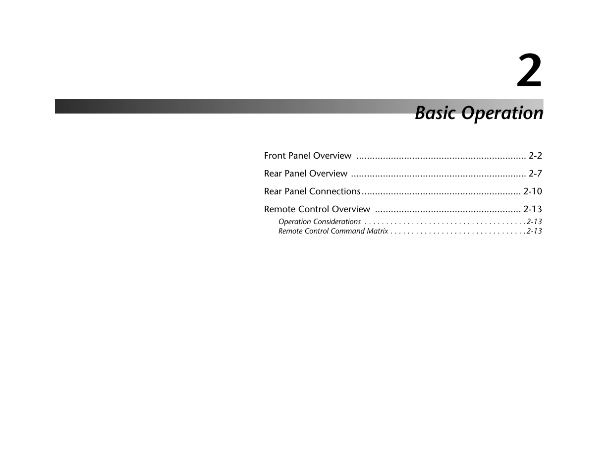 Basic operation | Lexicon Universal Disc Player RT-20 User Manual | Page 27 / 140