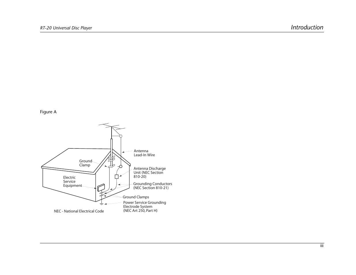 Introduction | Lexicon Universal Disc Player RT-20 User Manual | Page 5 / 140