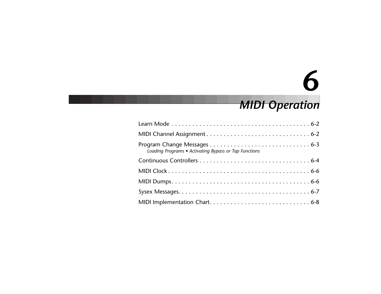 Midi operation | Lexicon MPX 550 User Manual | Page 93 / 111