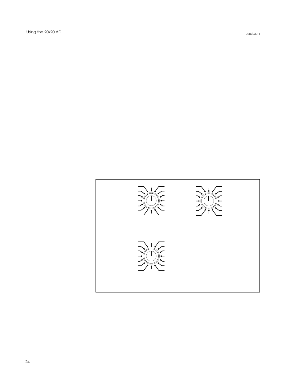 Lexicon 20/20 AD User Manual | Page 28 / 31