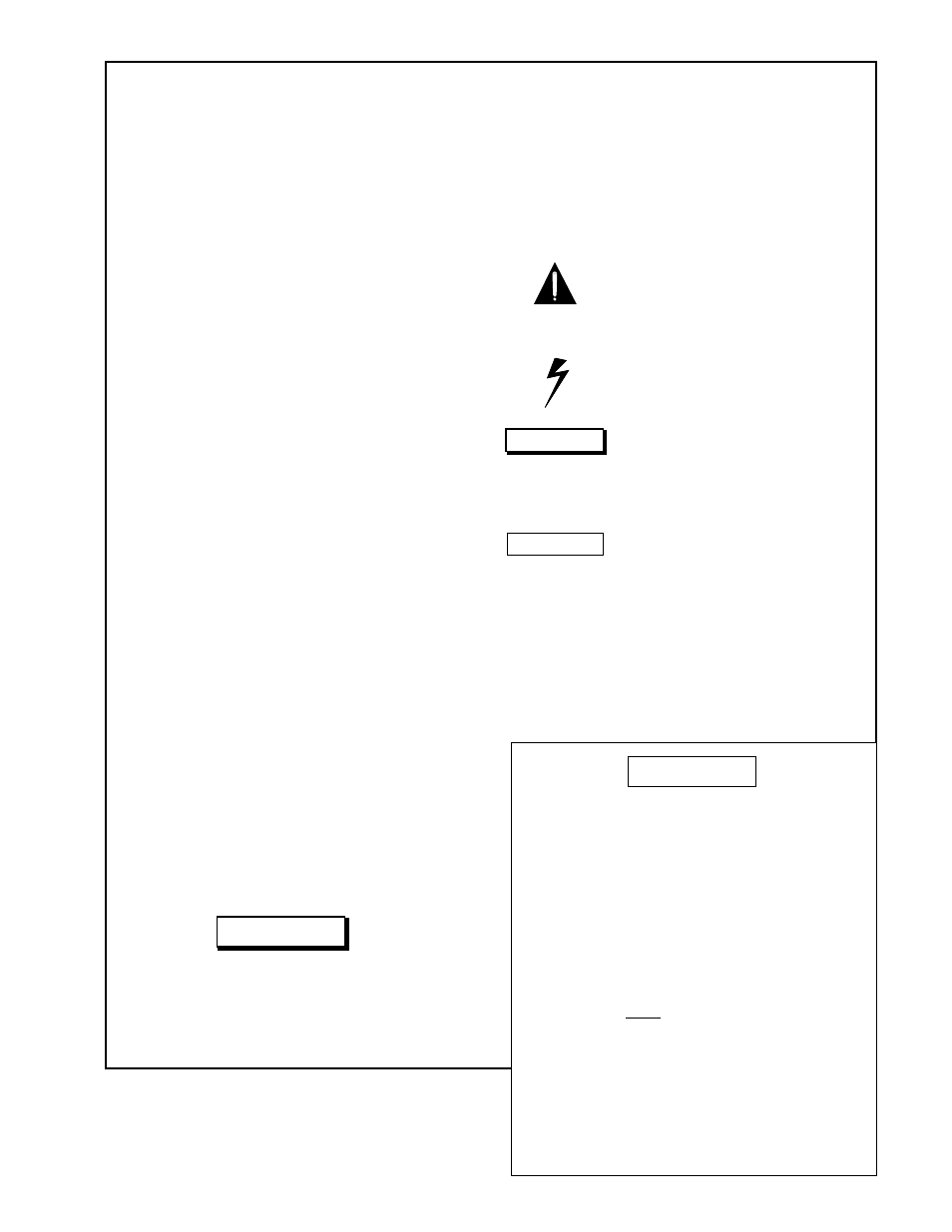 Warning, Caution | Lexicon 20/20 AD User Manual | Page 3 / 31