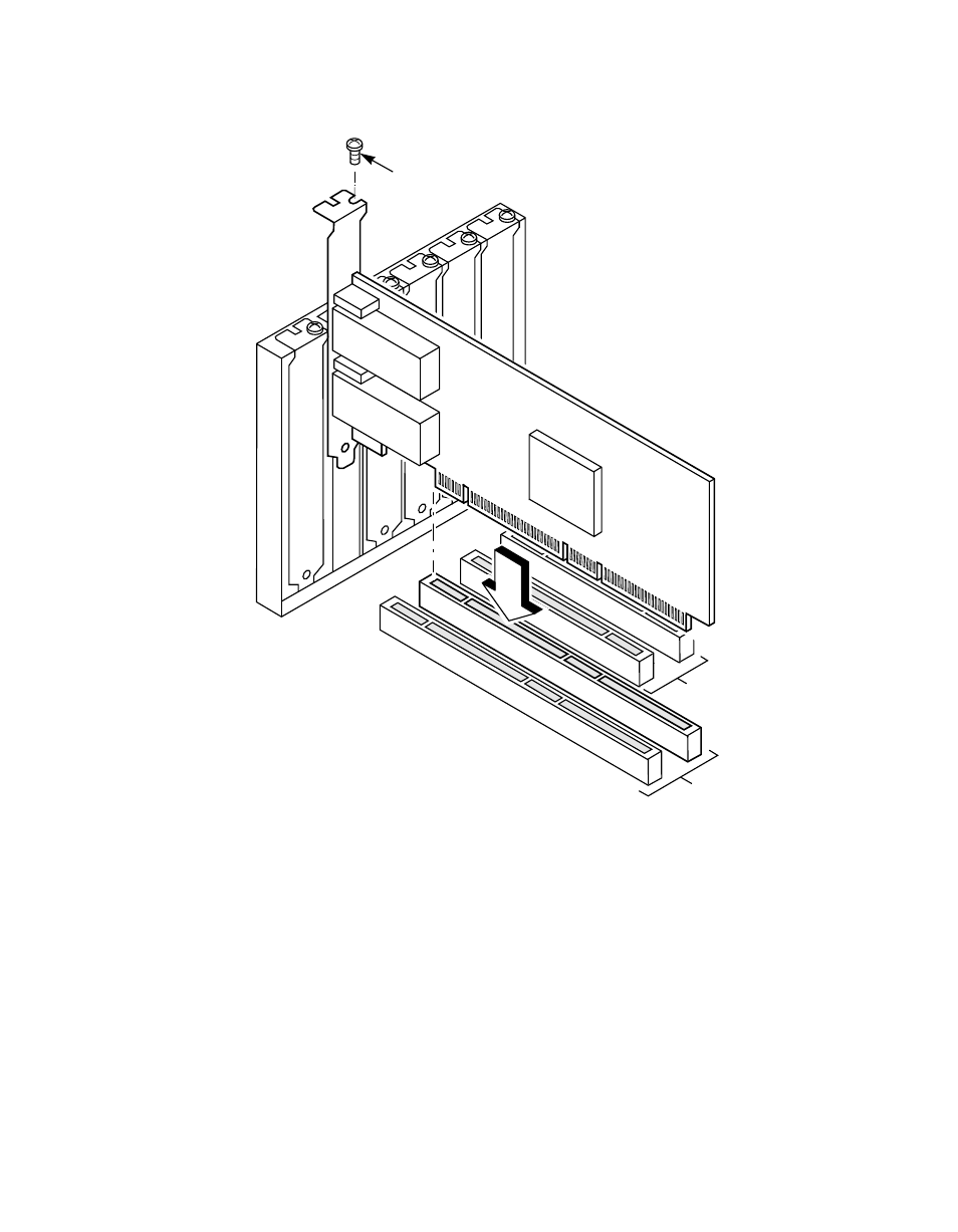 Inserting the host adapter | LSI MiniHAB 44929LO User Manual | Page 16 / 80