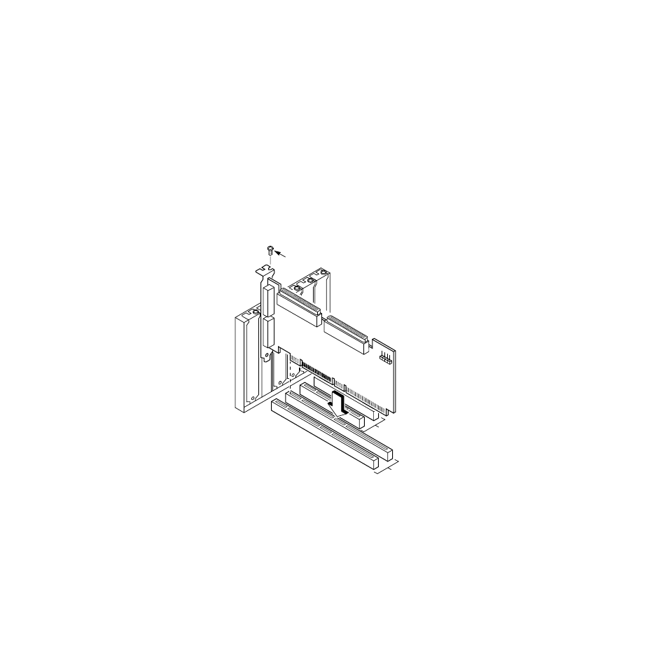 2 inserting the host adapter, Inserting the host adapter | LSI 320 User Manual | Page 19 / 48