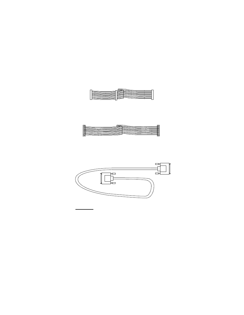 Figure2.3 scsi cables, Important, Scsi cables | LSI SYM22801 User Manual | Page 21 / 80