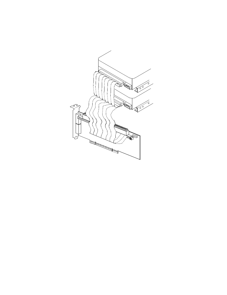 Multiple internal scsi devices chained together | LSI SYM22801 User Manual | Page 27 / 80