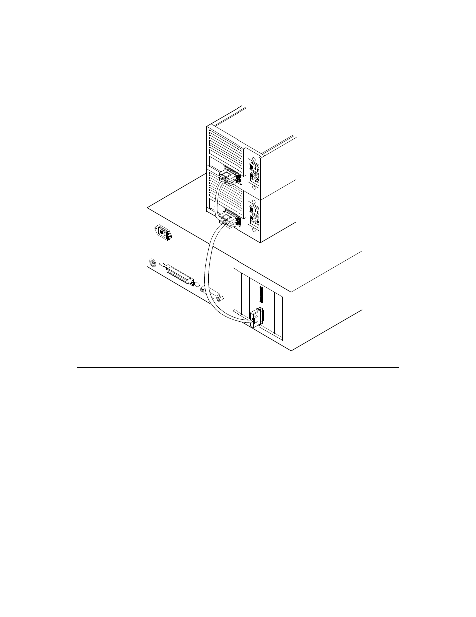 3 scsi bus termination, Remember, Scsi bus termination | Multiple external scsi devices chained together | LSI SYM22801 User Manual | Page 32 / 80