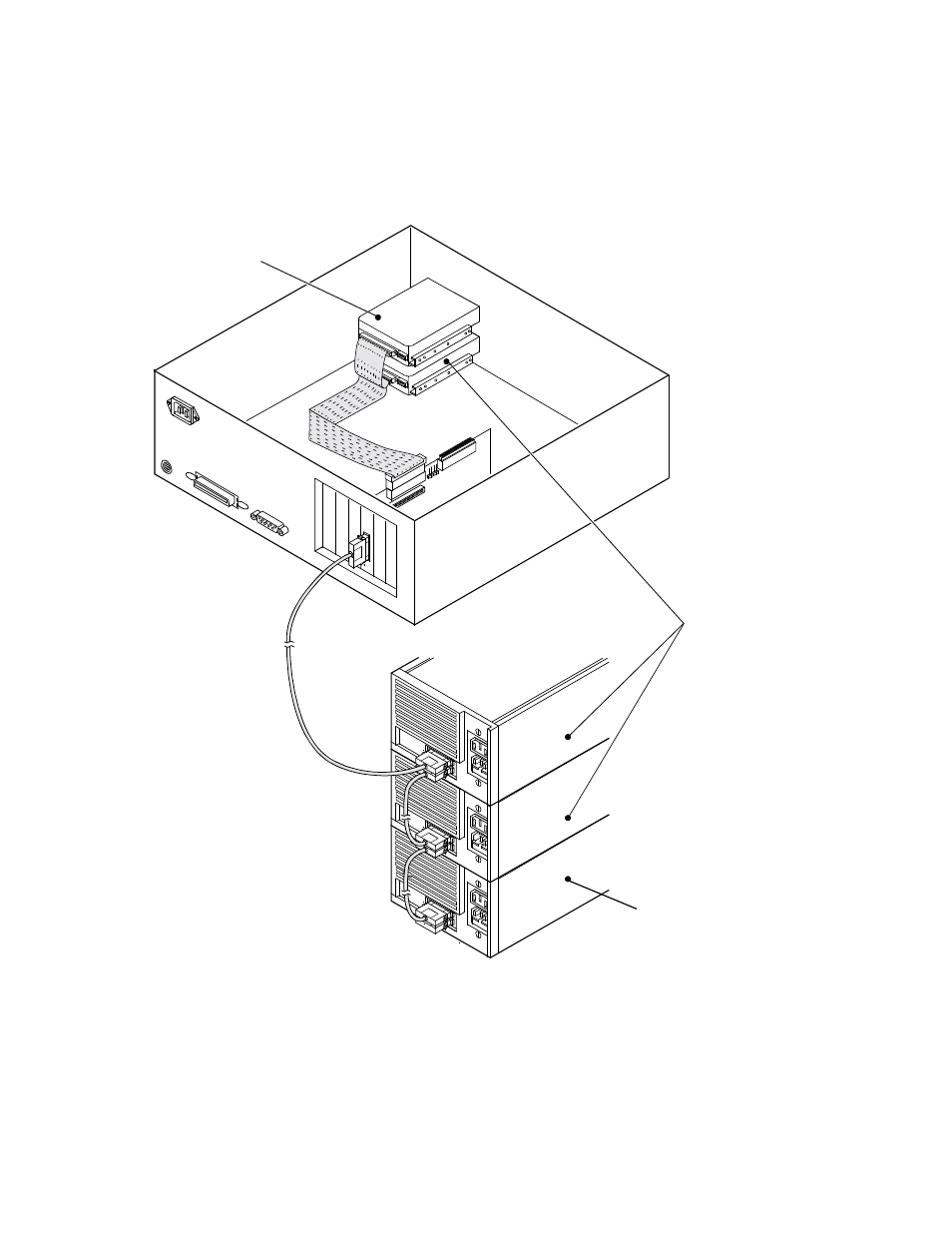 Internal and external scsi device termination | LSI 21003 User Manual | Page 37 / 72