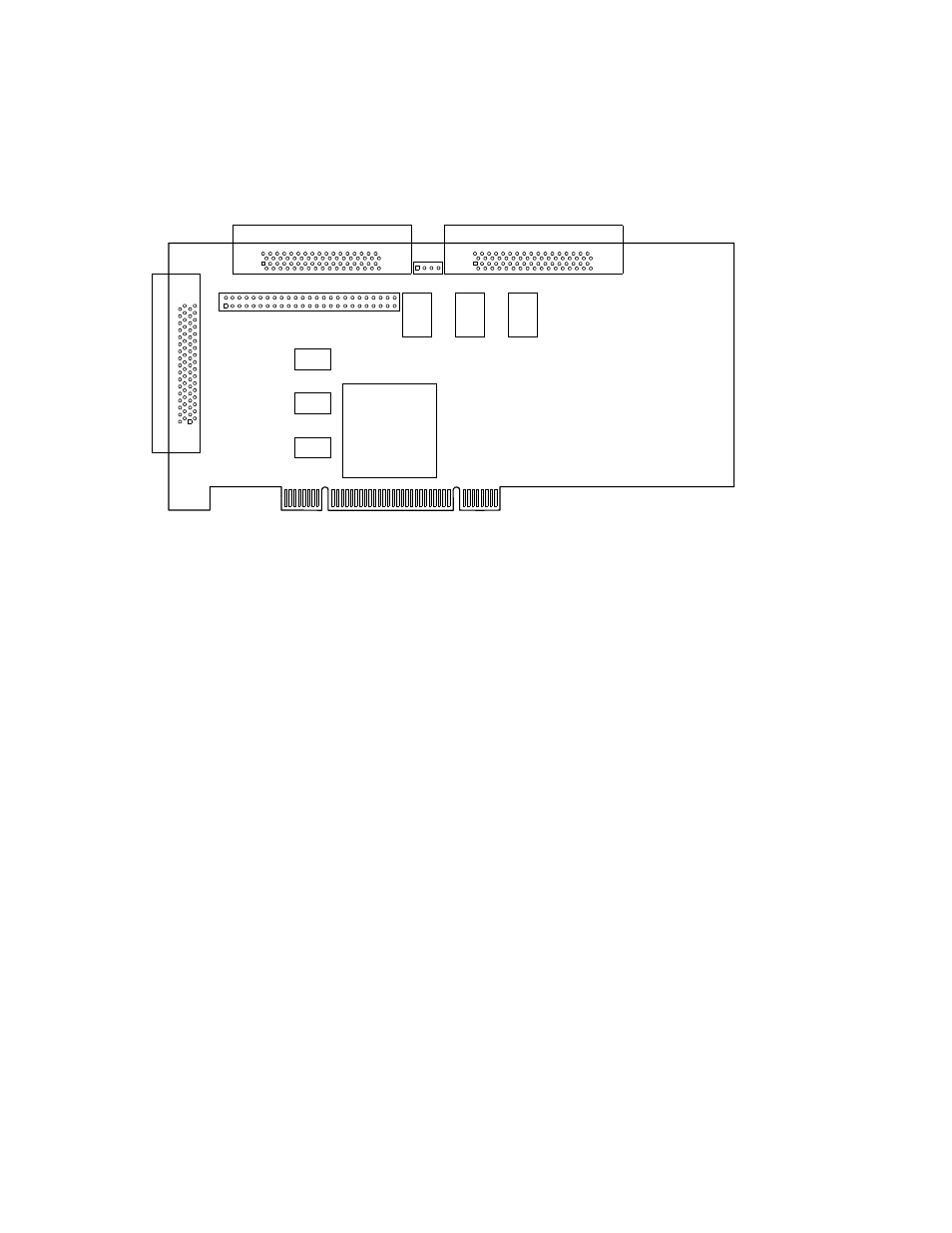 Figure3.1 lsi21003 mechanical drawing, 1 physical characteristics, Physical characteristics | Lsi21003 mechanical drawing, Figure 3.1 | LSI 21003 User Manual | Page 44 / 72