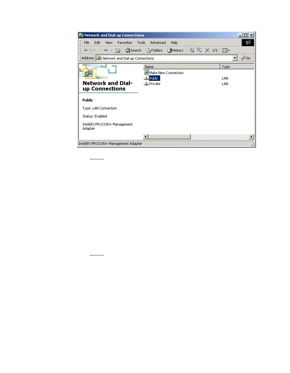 4 configuring the cluster node network adapter, 1 renaming the local area connections, Configuring the cluster node network adapter | LSI MegaRAID SCSI 320-2 RAID Controller Series 518 User Manual | Page 102 / 158