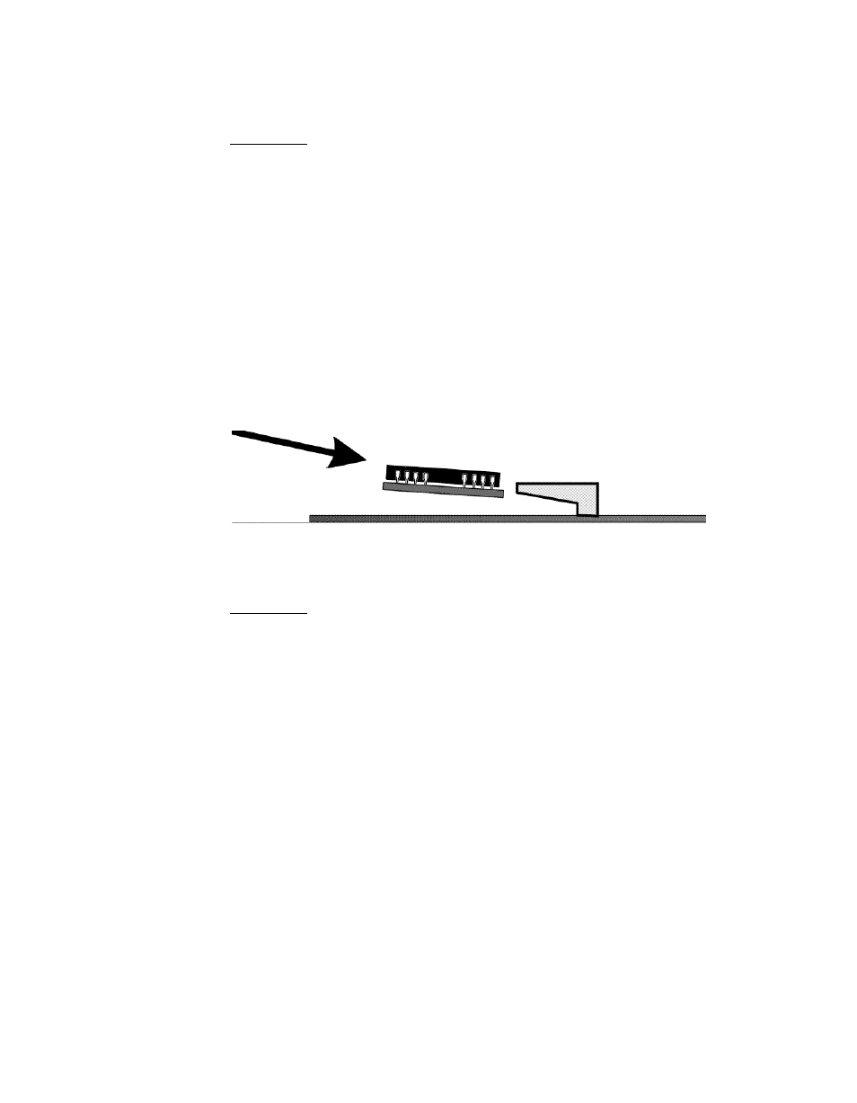 3 step 3: install cache memory, Figure6.1 installing dimm memory, 1 installing or changing memory | Step 3: install cache memory | LSI MegaRAID SCSI 320-2 RAID Controller Series 518 User Manual | Page 76 / 158