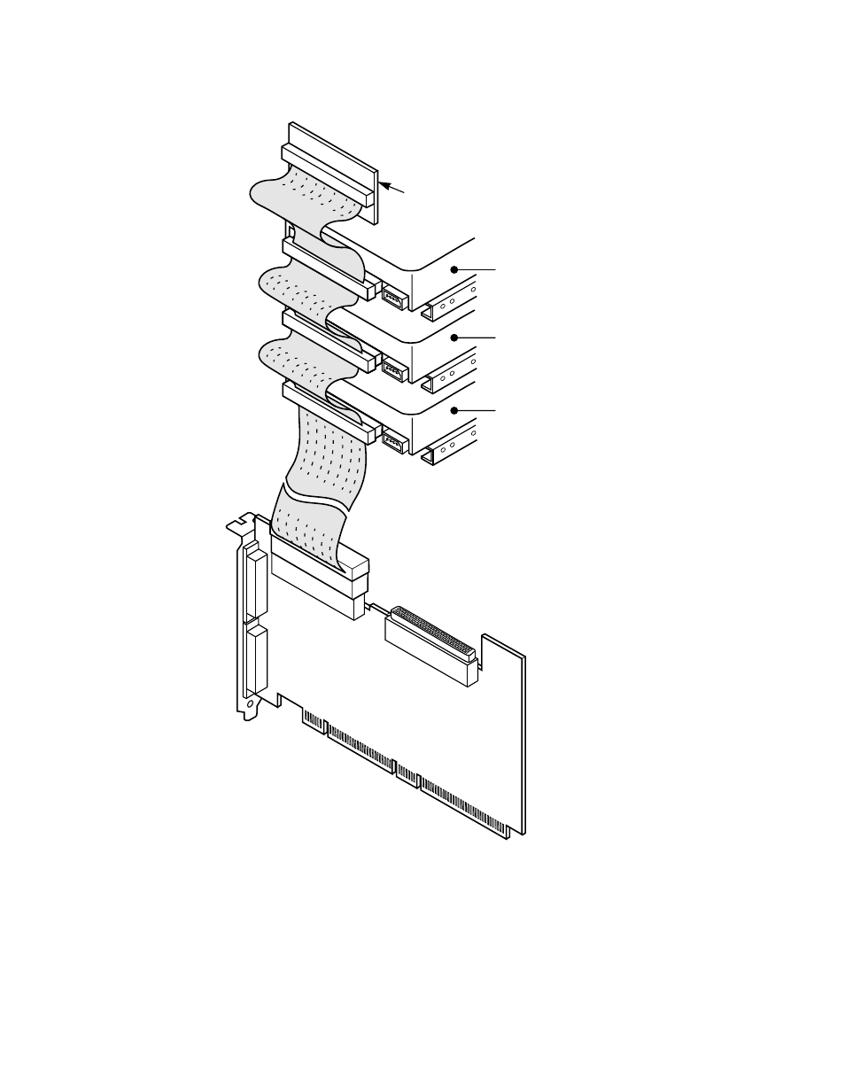 3 terminating external disk arrays, Figure 6.3 | LSI MegaRAID SCSI 320-2 RAID Controller Series 518 User Manual | Page 81 / 158