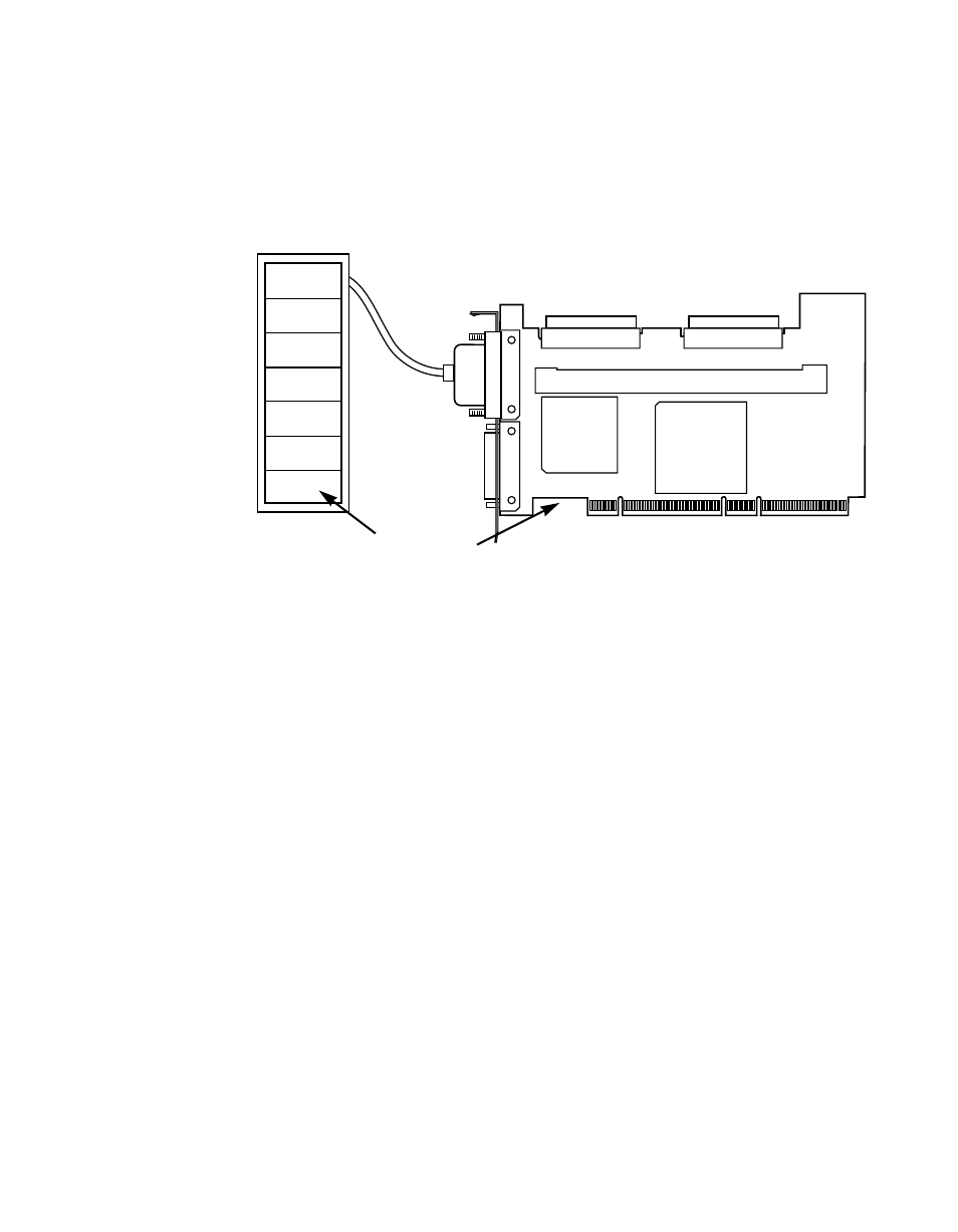 Figure6.4 terminating external disk arrays, 4 terminating internal and external disk arrays | LSI MegaRAID SCSI 320-2 RAID Controller Series 518 User Manual | Page 82 / 158