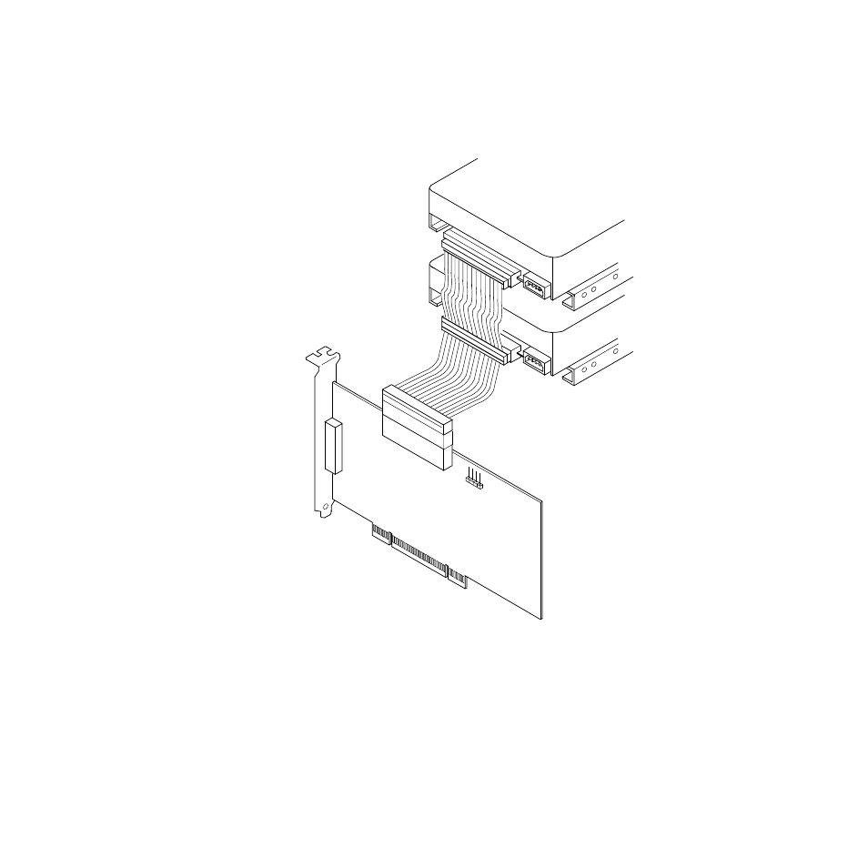 Multiple internal scsi devices chained together, Figure 2.7 | LSI U80ALVD User Manual | Page 31 / 78