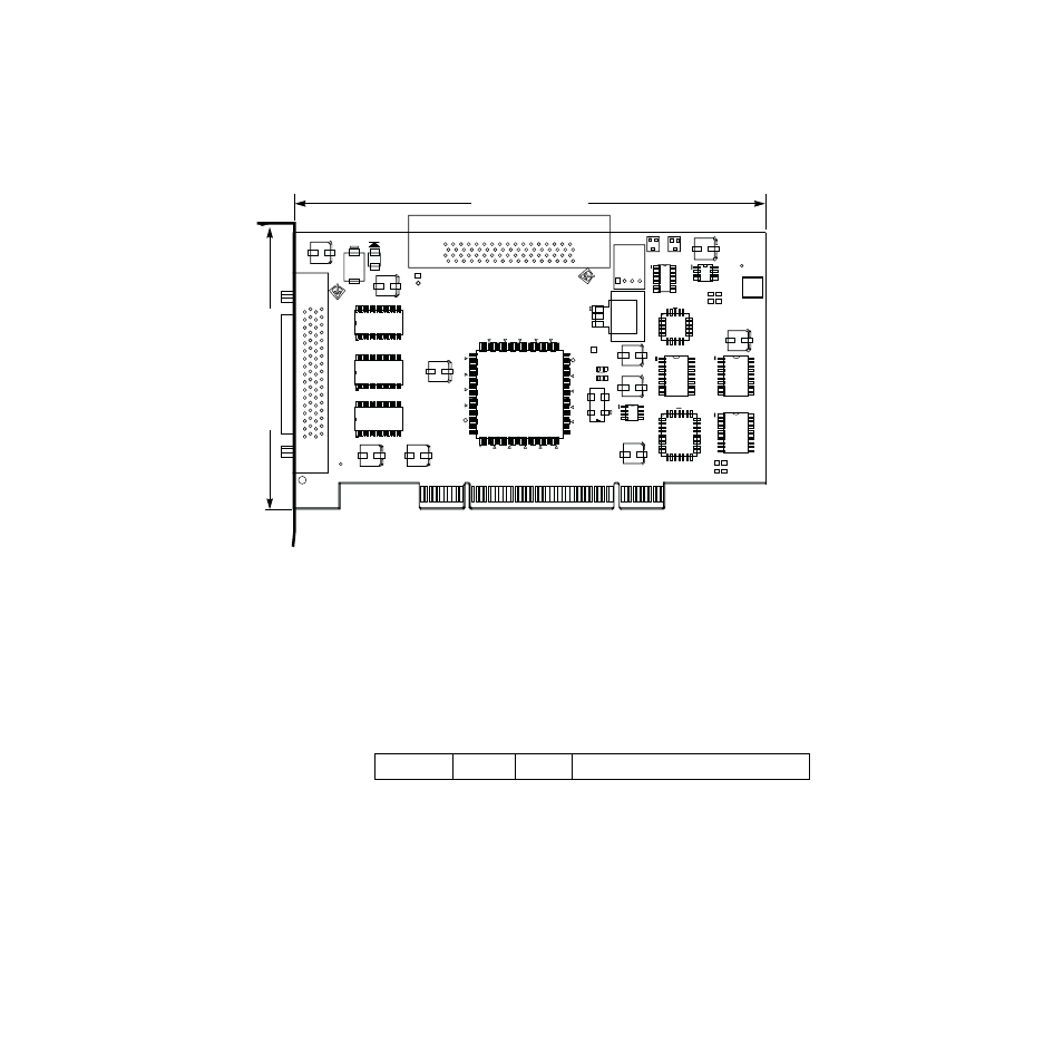 A.1.2 electrical characteristics, A.1.2, Electrical characteristics | Lsiu80alvd mechanical drawing, Maximum power requirements, Figure a.1 lsiu80alvd mechanical drawing, Table a.1 maximum power requirements | LSI U80ALVD User Manual | Page 58 / 78