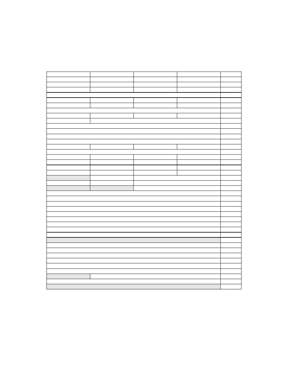 Table 4.2 scsi register address map, Scsi register address map, Table 4.2 | LSI 53C875A User Manual | Page 111 / 328