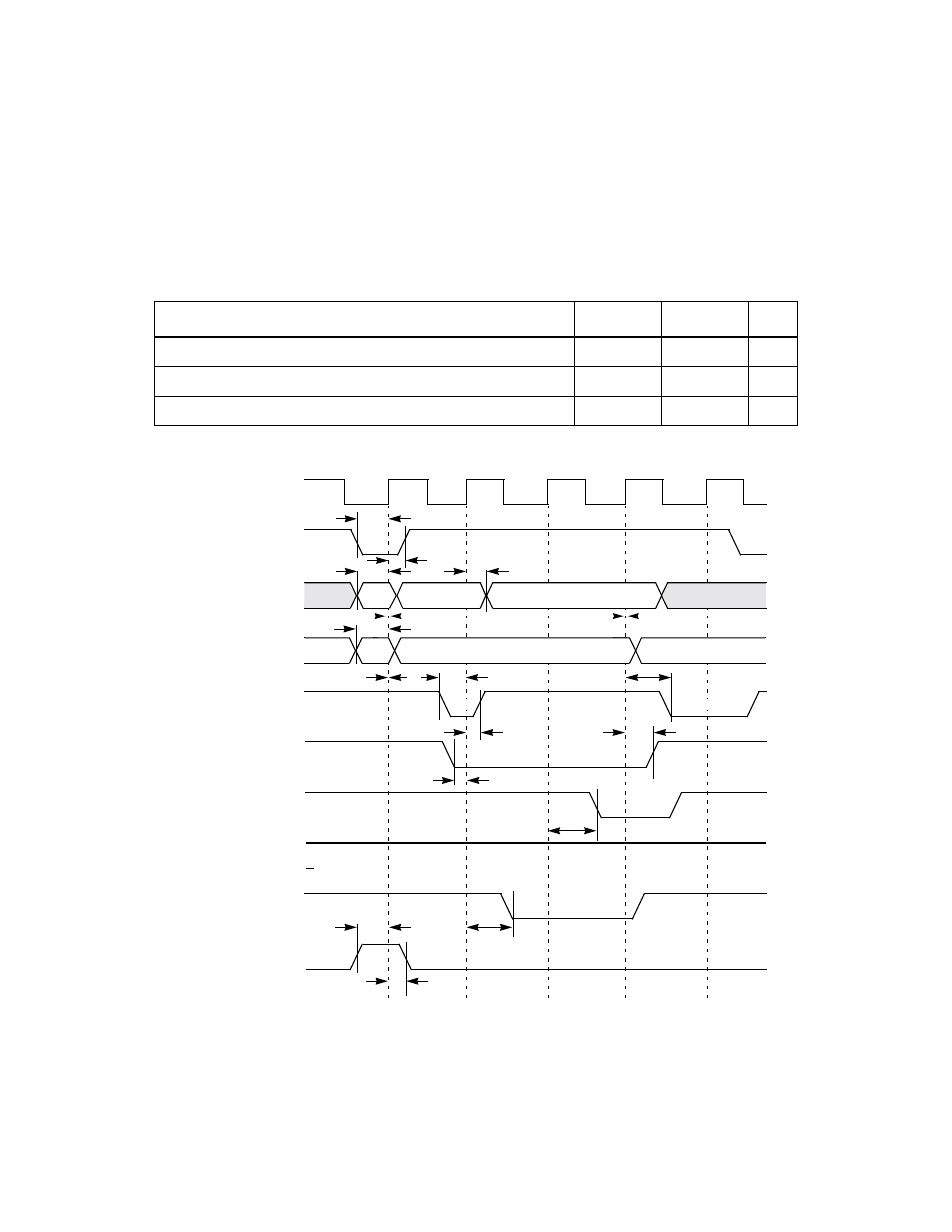 1 target timing, Table 6.15 pci configuration register read, Figure6.9 pci configuration register read | Target timing, Pci configuration register read, Figure 6.9 | LSI 53C875A User Manual | Page 251 / 328