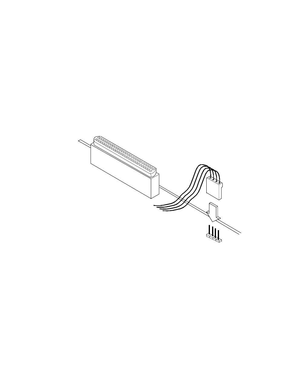 Figure2.8 scsi led connector, Scsi led connector | LSI U160 User Manual | Page 34 / 90