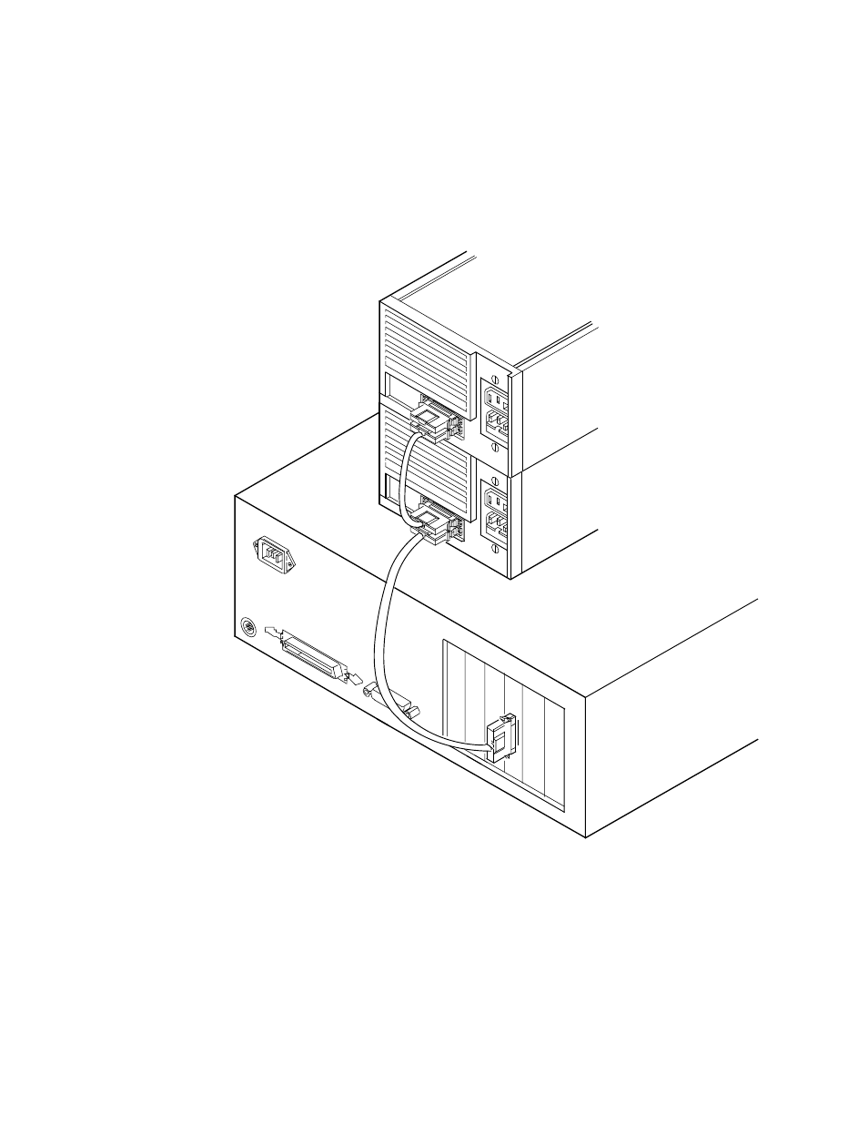 Multiple external scsi devices chained together | LSI U160 User Manual | Page 37 / 90