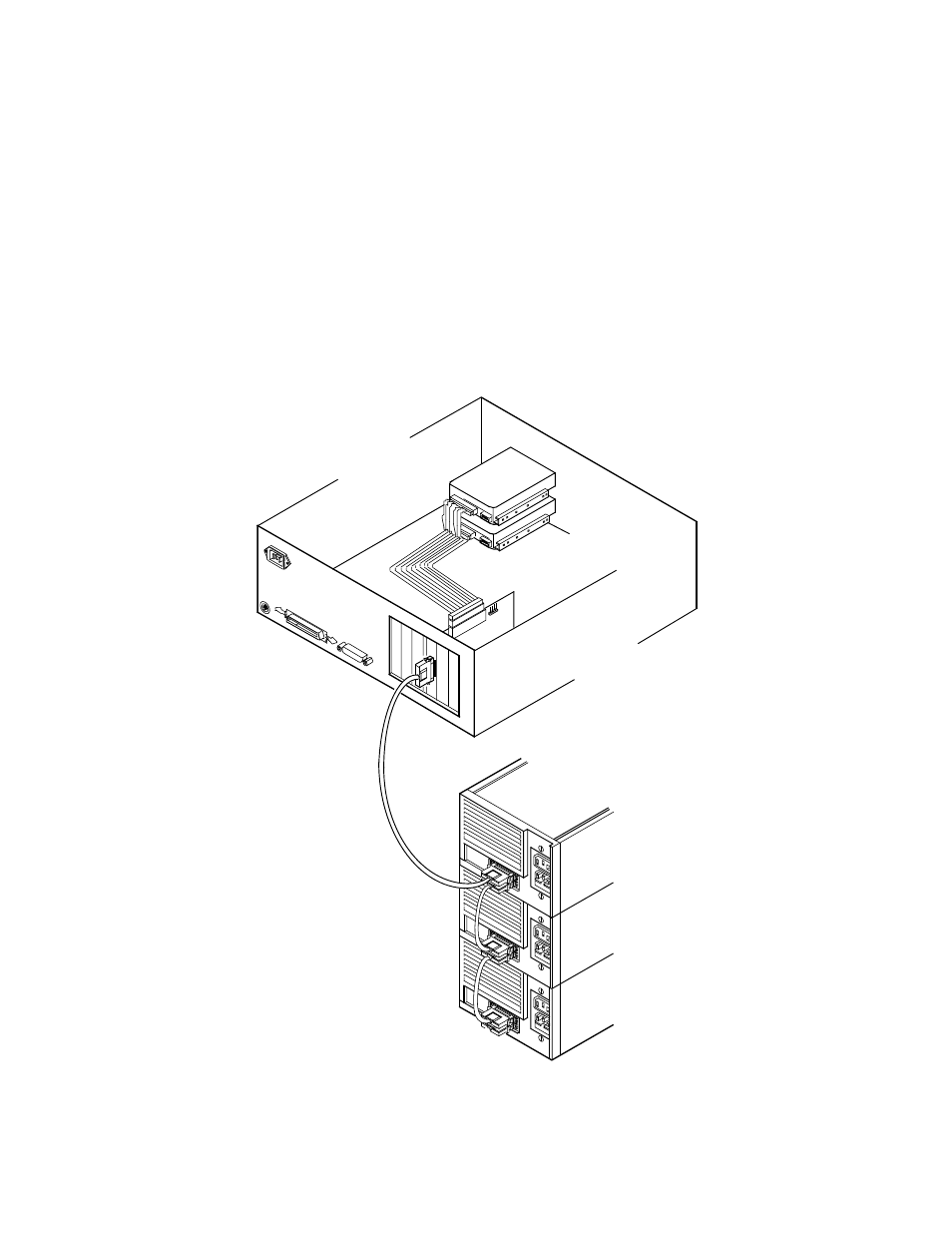 3 internal and external bus connections, Internal and external scsi device termination | LSI U160 User Manual | Page 41 / 90