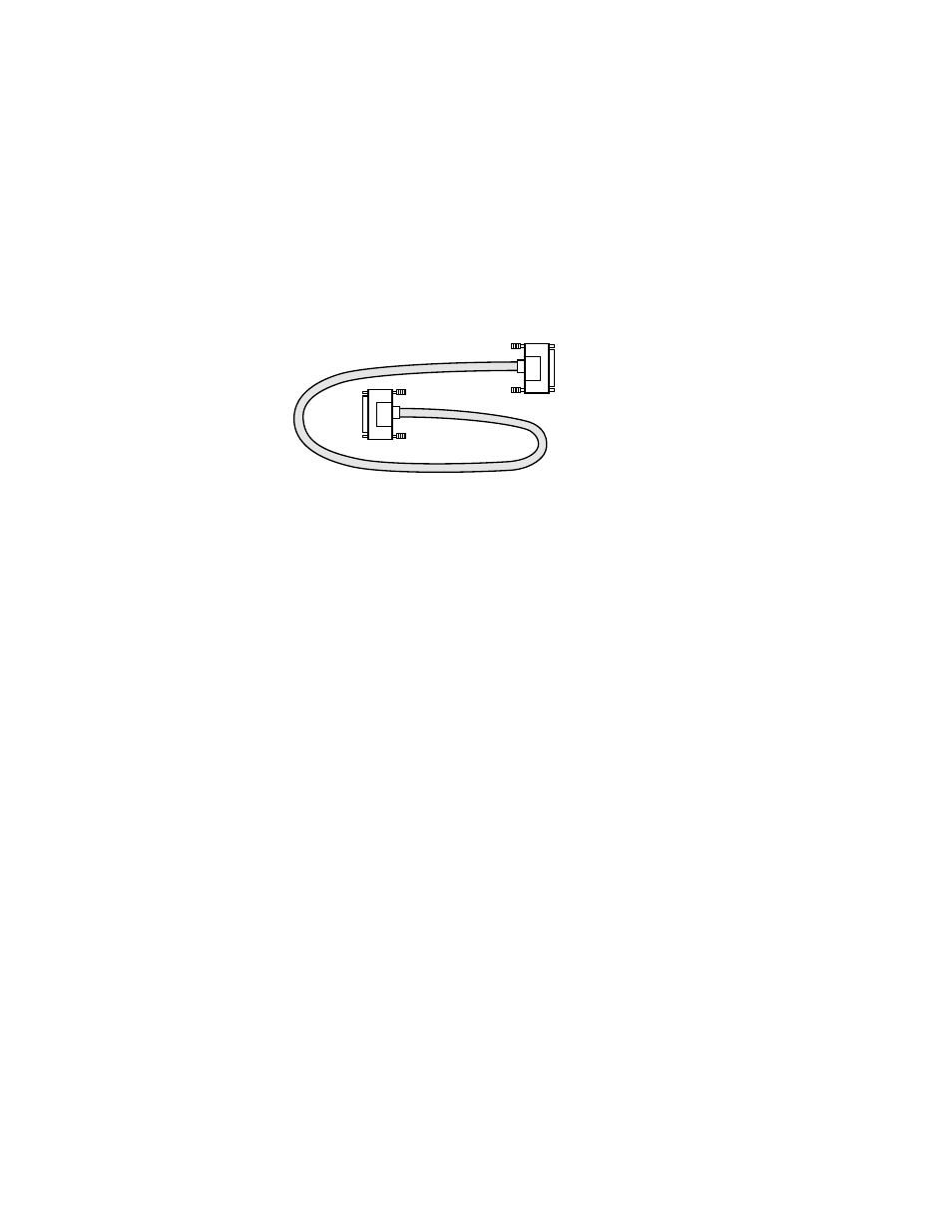 2 external scsi cable, Figure2.5 scsi cable – 68-pin vhdci, External scsi cable | Scsi cable – 68-pin vhdci | LSI Ultra320 User Manual | Page 21 / 46