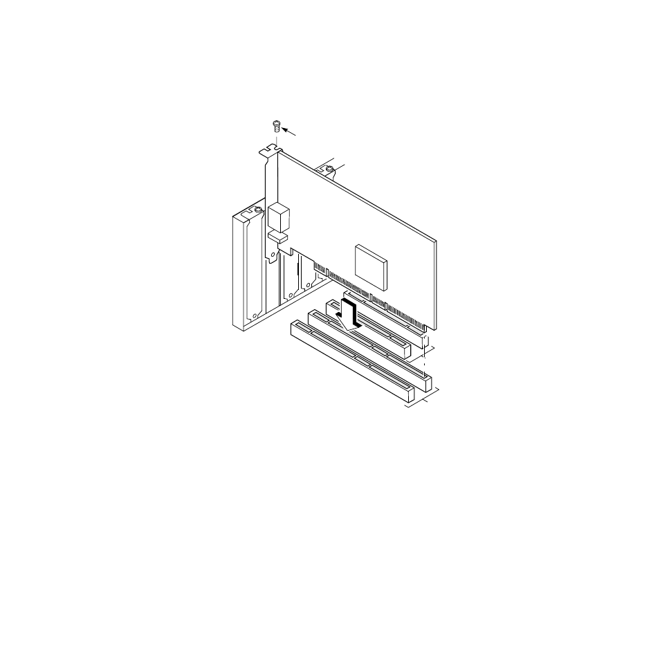 Inserting the host adapter | LSI 40909G-S User Manual | Page 17 / 56