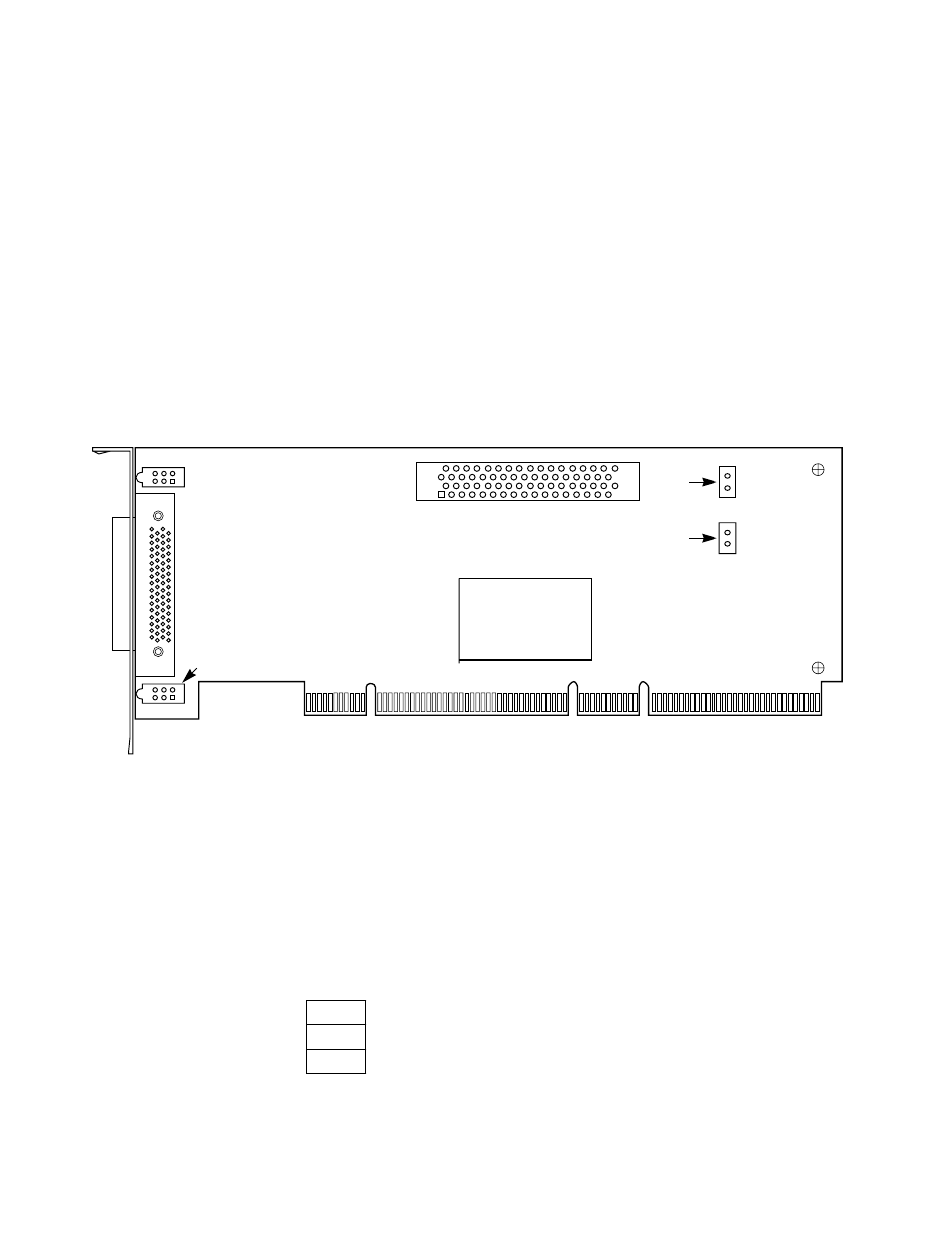 5 iti6200u3lp host adapter, Figure3.5 iti6200u3lp mechanical drawing, Iti6200u3lp host adapter | Iti6200u3lp mechanical drawing | LSI Ultra160 User Manual | Page 35 / 54