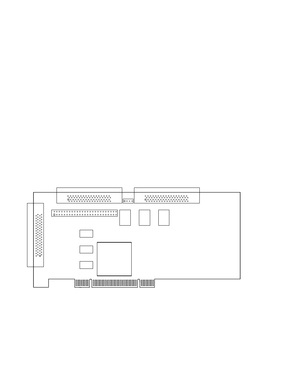 6 lsi21003 host adapter, Figure3.6 lsi21003 mechanical drawing, Lsi21003 host adapter | Lsi21003 mechanical drawing | LSI Ultra160 User Manual | Page 36 / 54