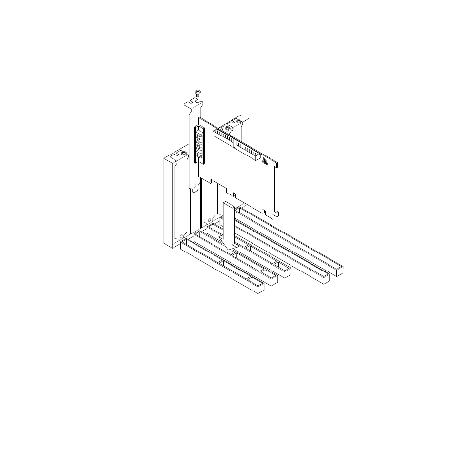 Figure1.2 inserting the host adapter | LSI S14037 User Manual | Page 12 / 30