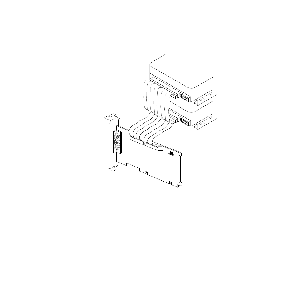 Figure1.3 internal scsi devices chained together | LSI S14037 User Manual | Page 14 / 30